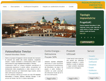 Tablet Screenshot of fotovoltaicotreviso.com